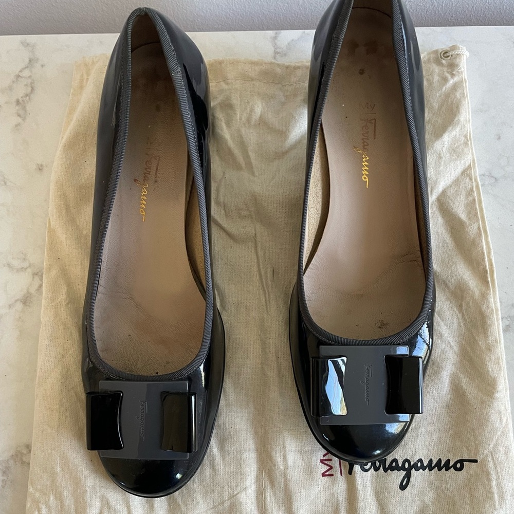 Salvatore Ferragamo Block Heel